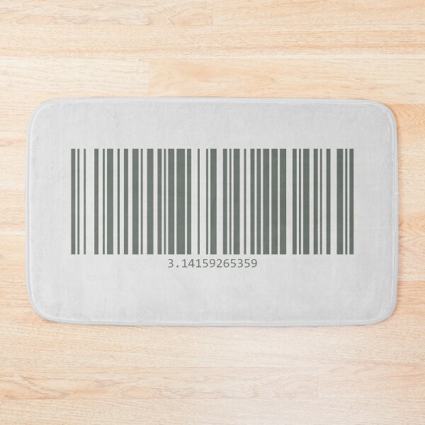 Item preview, Barcode with the digits of Pi - green designed and sold by Wanaketanga.