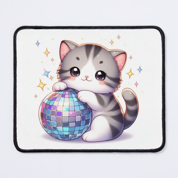 Item preview, disco cat designed and sold by AinyRena.