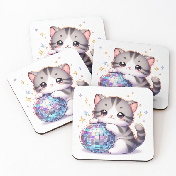 Item preview, disco cat designed and sold by AinyRena.