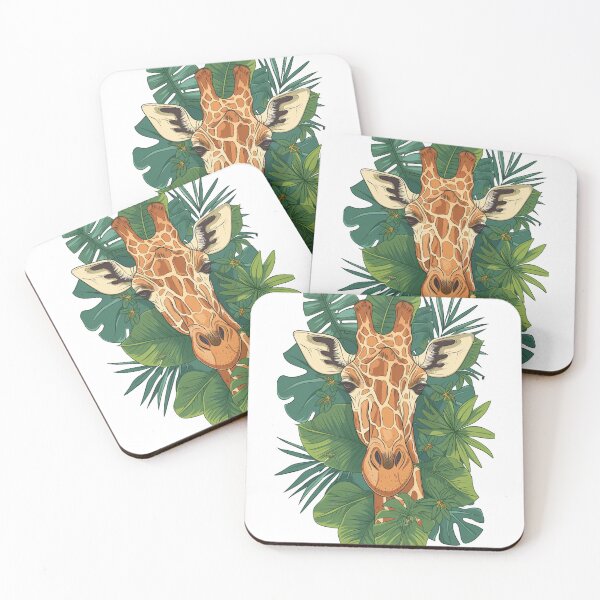 Item preview, Giraffe among the greenery designed and sold by MateLDN.