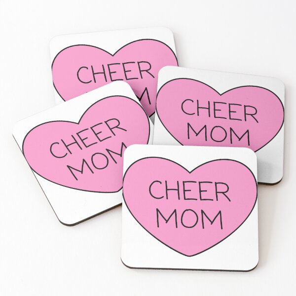 Item preview, Cheer Mom Pink Heart designed and sold by OscarAndOphelia.