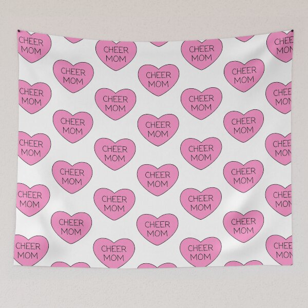 Item preview, Cheer Mom Pink Heart designed and sold by OscarAndOphelia.