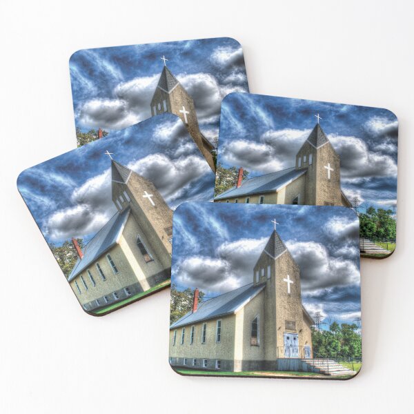 Item preview, Rural Alberta Church Rural Alberta designed and sold by ColdCreekCanvas.