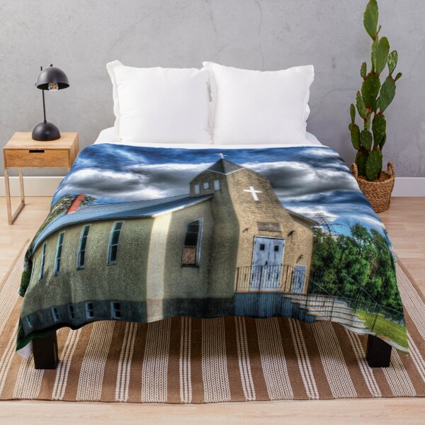 Item preview, Rural Alberta Church Rural Alberta designed and sold by ColdCreekCanvas.
