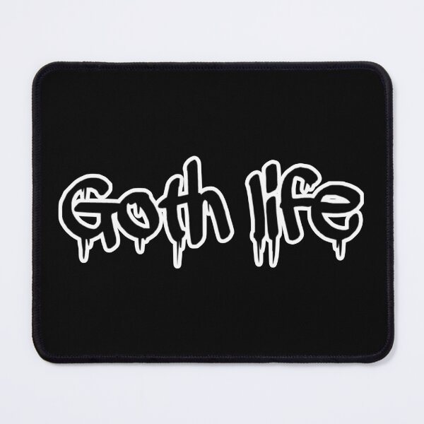 Item preview, Goth life text  designed and sold by SpookyCuties.