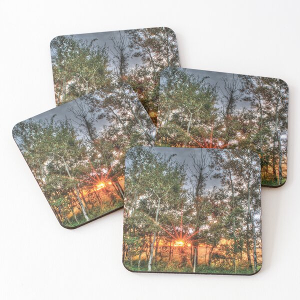Item preview, Farm Field Birtch Tree Sunrise Rural Alberta designed and sold by ColdCreekCanvas.