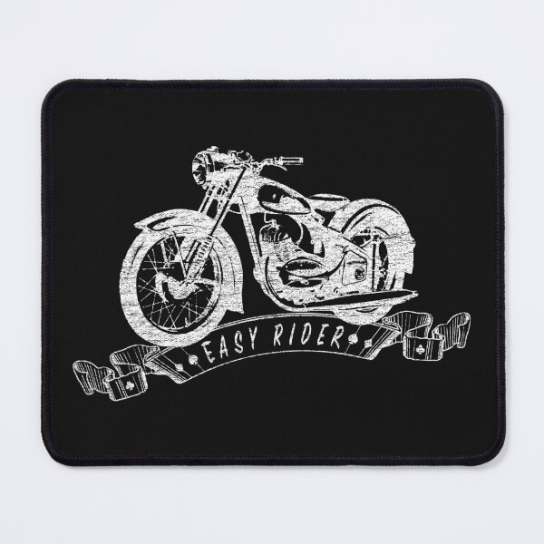 Item preview, Vintage Motorbike Easy Rider - white designed and sold by Akoa.