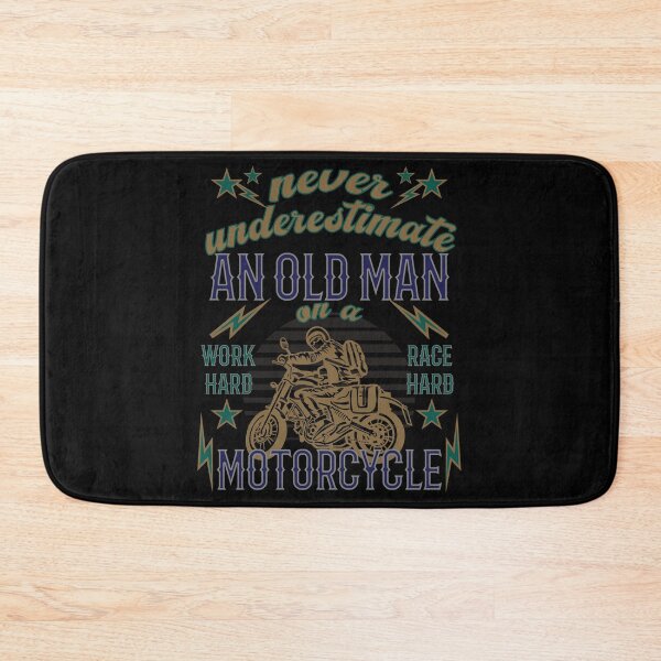 Item preview, Funny motorcycle saying old man vintage designed and sold by MaximWundersee.