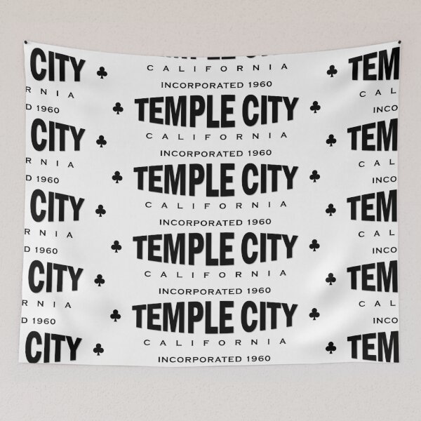 Item preview, TEMPLE CITY CALIFORNIA INC CLUB INFLATED (Transparent Black) by Mistah Wilson designed and sold by The Street Sign Store.