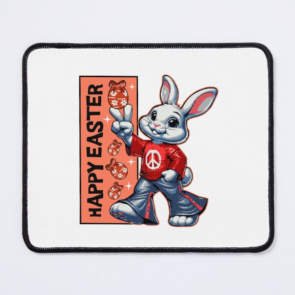 Item preview, Easter bunny 70s designed and sold by Graffik-Peeps.