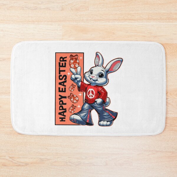 Item preview, Easter bunny 70s designed and sold by Graffik-Peeps.