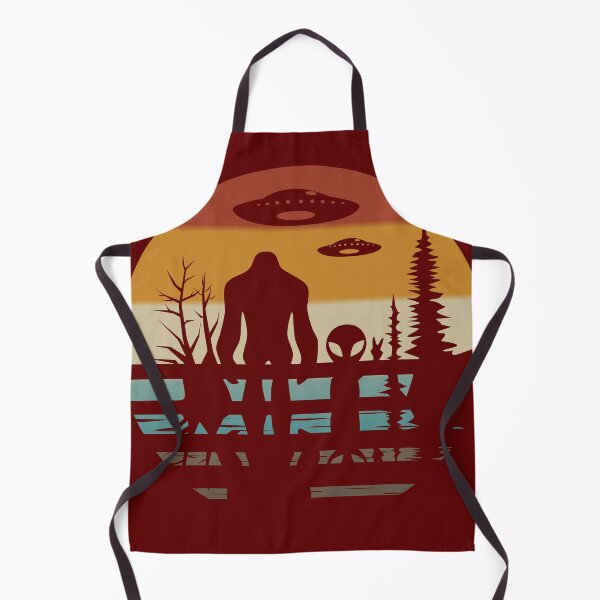 Item preview, Vintage Alien and Bigfoot designed and sold by DesertG.