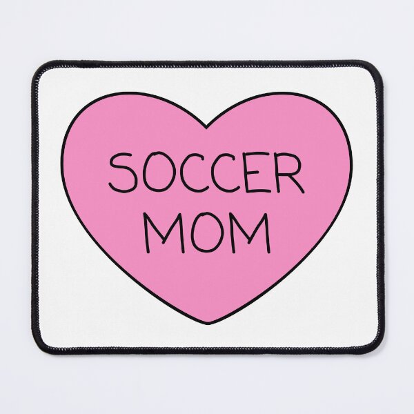 Item preview, Soccer Mom Pink Heart designed and sold by OscarAndOphelia.