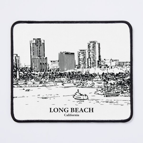 Item preview, Long Beach - California designed and sold by Lakeric Cityscapes.
