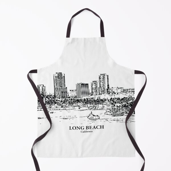 Item preview, Long Beach - California designed and sold by Lakeric Cityscapes.