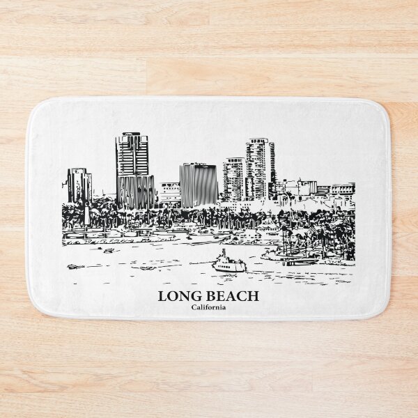 Item preview, Long Beach - California designed and sold by Lakeric Cityscapes.