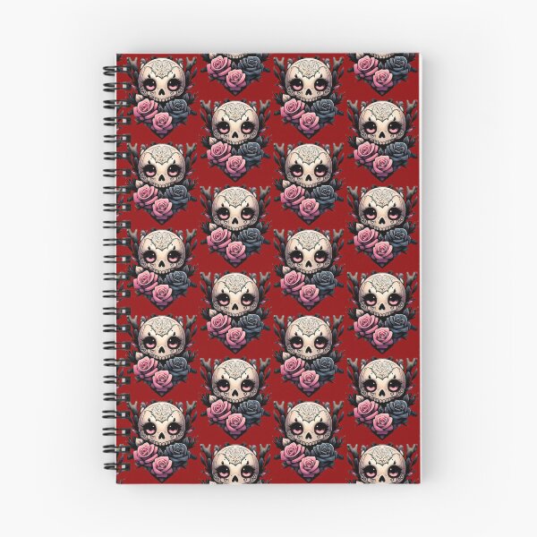 Item preview, Skull and Flowers: Something About the Pink Eyes designed and sold by eatmorvelopator.