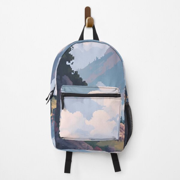Item preview, Pixel art Mountain- Retro art designed and sold by octoboobs.