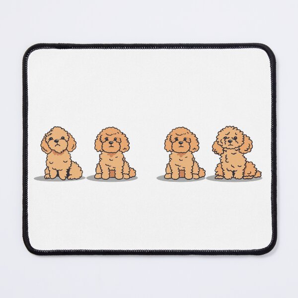 Item preview, Four Toy Poodles Sitting Together designed and sold by hanappong.