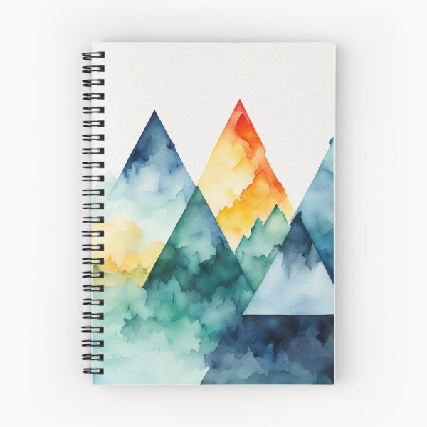 Item preview, Watercolor Triangle Pattern designed and sold by Gabriela McDaniel.