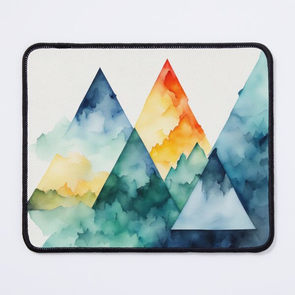 Item preview, Watercolor Triangle Pattern designed and sold by Gabriela McDaniel.