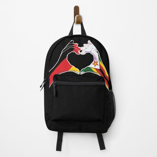 Item preview, Zimbabwe Zimbabwean Germany German Love Heart Peace designed and sold by FlagX.