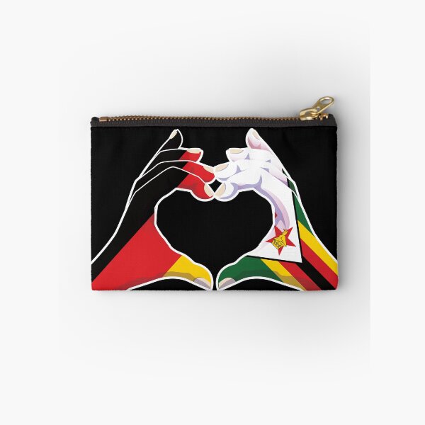 Item preview, Zimbabwe Zimbabwean Germany German Love Heart Peace designed and sold by FlagX.
