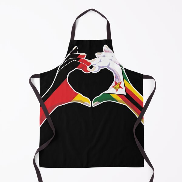 Item preview, Zimbabwe Zimbabwean Germany German Love Heart Peace designed and sold by FlagX.