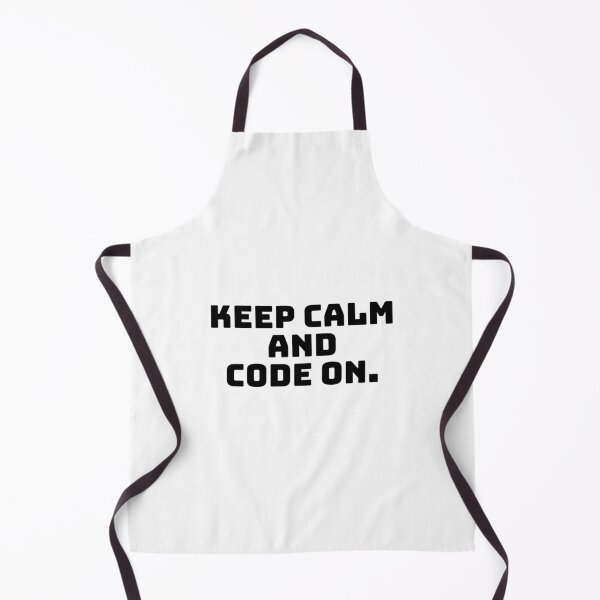Item preview, Keep Calm and Code On. designed and sold by QuoteQuest.