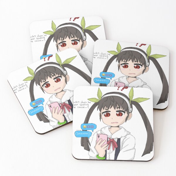 Item preview, Araragi texting hachikuji, ouuuhhhh designed and sold by OMOI☆.
