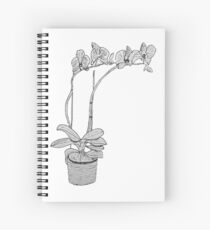 orchid Spiral Notebook