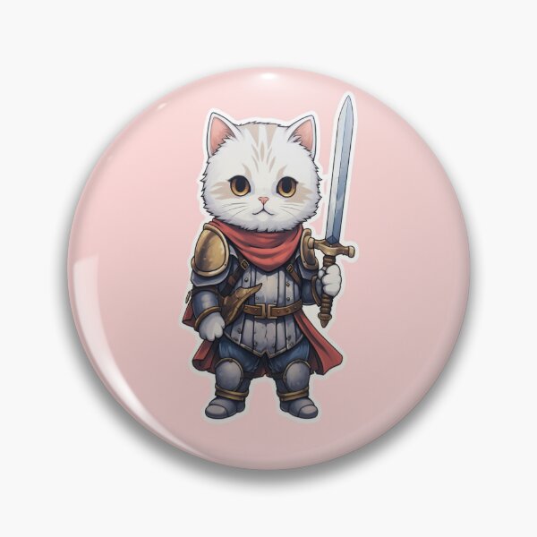 Item preview, Cat warrior Sticker. designed and sold by SUB Q.