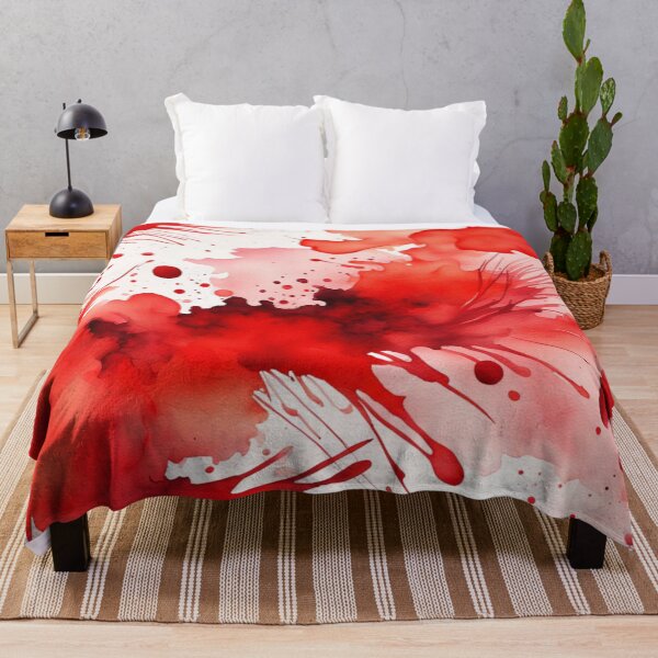 Item preview, Red Watercolor Pattern designed and sold by Gabriela McDaniel.
