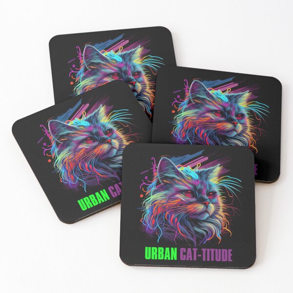 Item preview, Urban Cat-titude   designed and sold by André Botes.