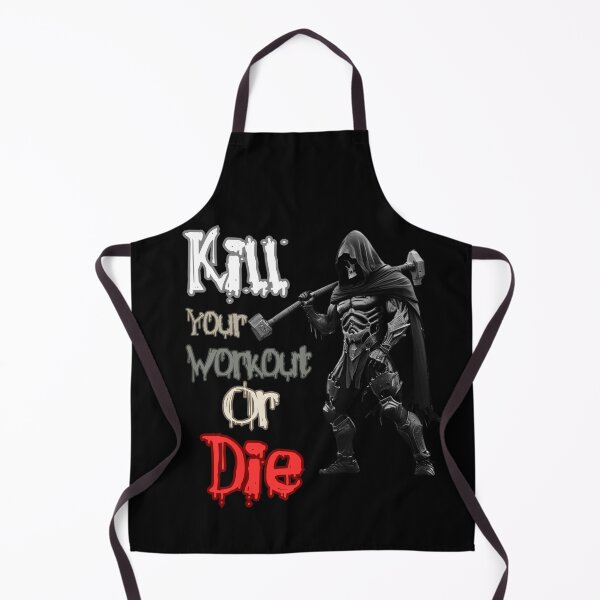 Item preview, Kill your Workout or Die, The Gym Reaper designed and sold by IronCoreGear.