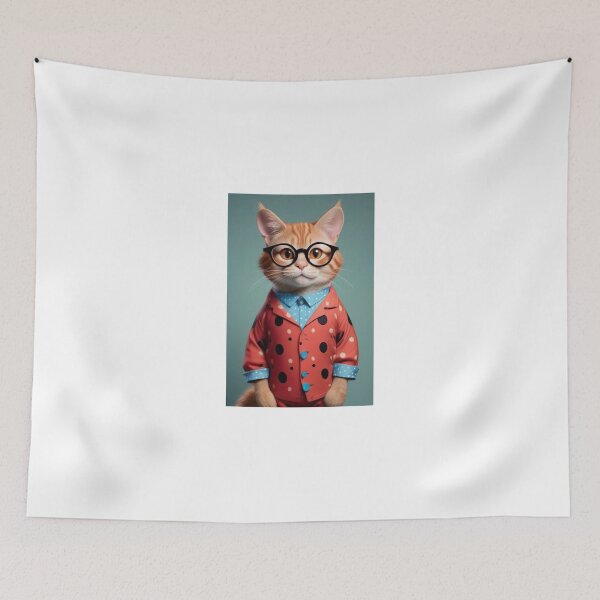 Item preview, Jasper's Elegance: The Red Jacket Affair designed and sold by Zooartia.