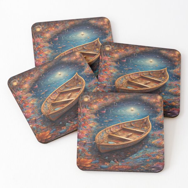 Item preview,  Mundo fantástico donde los barcos se transforman en brillantes obras de arte. designed and sold by Cherryblossom50.