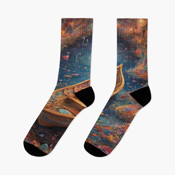 Item preview,  Fantastical world where boats are transformed into sparkling works of art. designed and sold by Cherryblossom50.