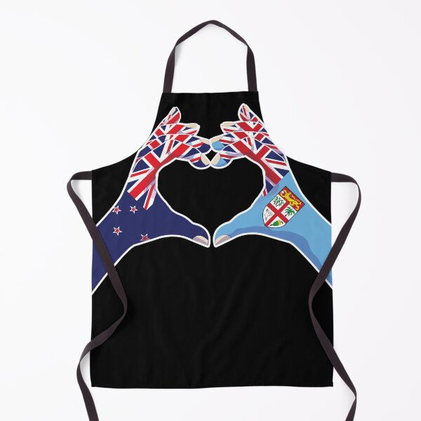 Item preview, Fiji Fijian New Zealand Love Heart Peace designed and sold by FlagX.