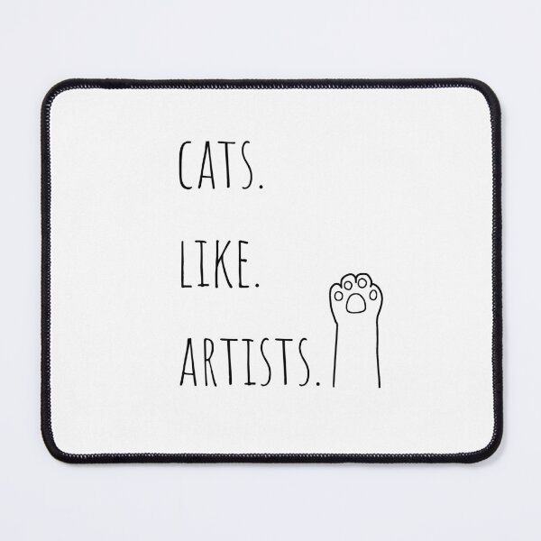 Item preview, Cats like artists tee designed and sold by dricalobo.