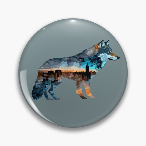 Item preview, wolf and a Mountain, Men's Warrior Wolf designed and sold by Firas Aljazzar.