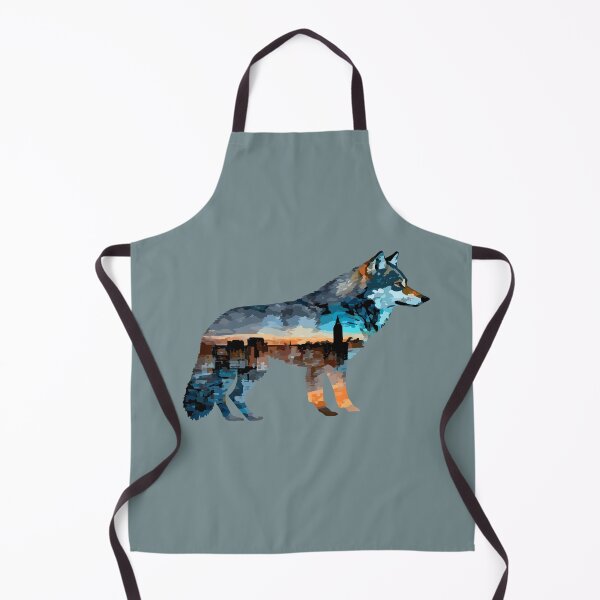 Item preview, wolf and a Mountain, Men's Warrior Wolf designed and sold by Firas Aljazzar.