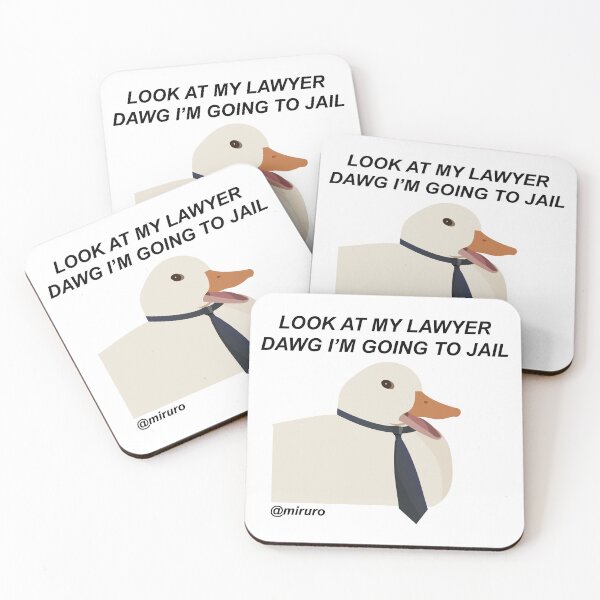 Item preview, Look At my Lawyer Dawg Meme designed and sold by miruro.
