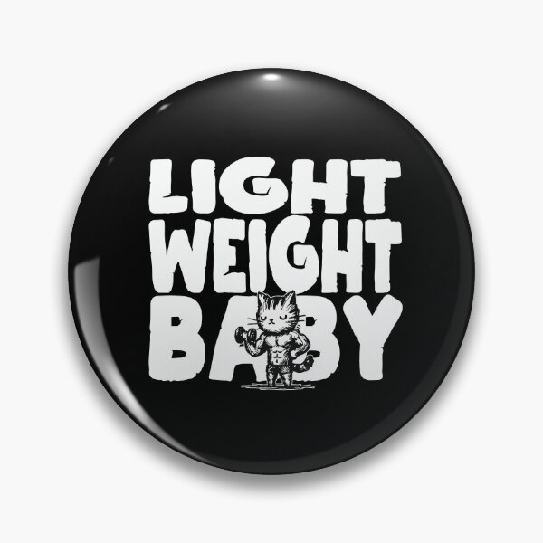 Item preview, Light Weight Baby | kitten weightlifting | deadlifter | Cute bodybuilding kitten | barbell cat designed and sold by themichetti.