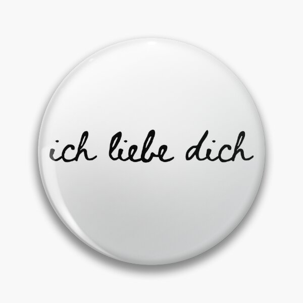 Aperçu de l'œuvre "Ich liebe dich" allemand je t'aime créée et vendue par pineywoodsshop.