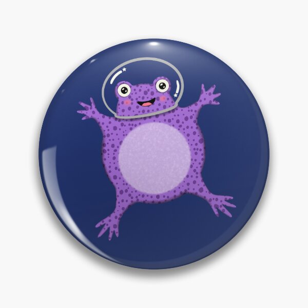 Item preview, Purple Space Frog designed and sold by dragonstarart.