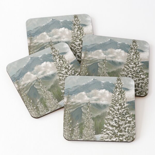 Item preview, Winter Mountains designed and sold by ckjonesart.