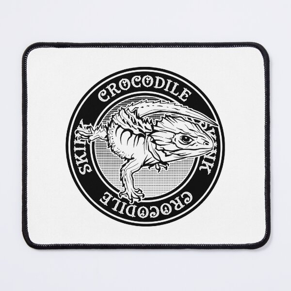Item preview, Red Eye Crocodile Skink Tattoo Style Reptile Owner designed and sold by JRRTs.