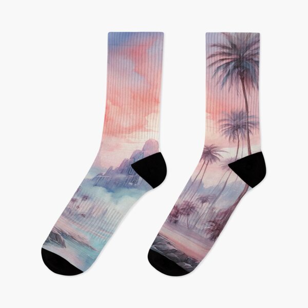 Item preview, A vaporwave-inspired alien world unfolds. designed and sold by Cherryblossom50.