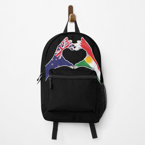 Item preview, Kurdistan Kurdish New Zealand Love Heart Peace designed and sold by FlagX.